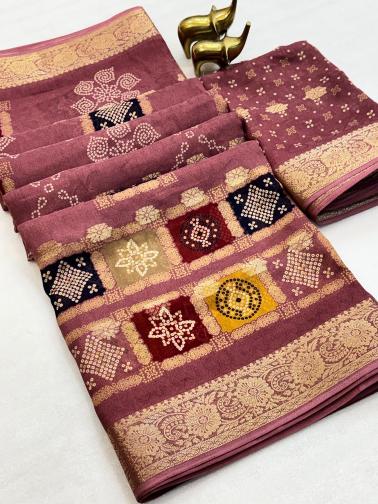 Vastrangan bandhani print surath sarees price